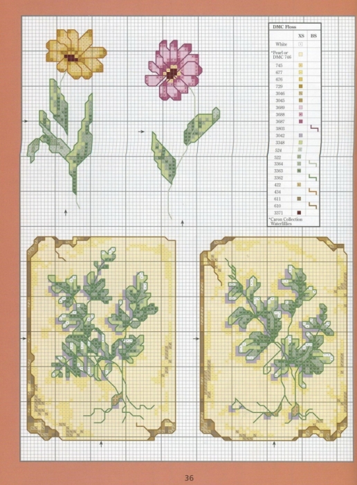 Отличный журнал вышивки Marie Barber - Cross-Stitch Florals (30) (516x700, 268Kb)