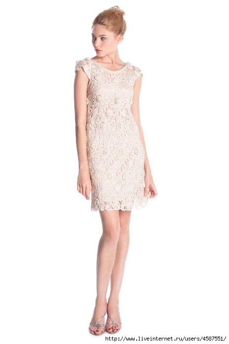 white irish crochet dress (466x700, 74Kb)
