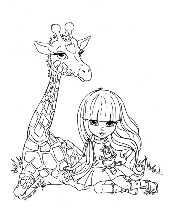 giraffe_by_jadedragonne-d4ntn5l (584x700, 250Kb)