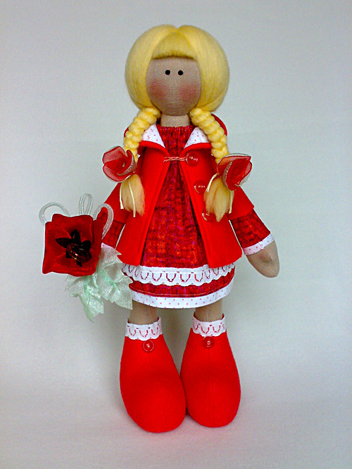 Набор для создания текстильной куклы толстоножки 