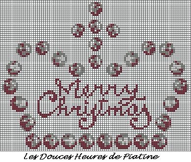 Grille-Couronne-MERRY-CHRISTMAS (389x331, 68Kb)