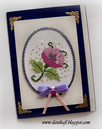 Cross stitch Card DaniHaft (350x442, 107Kb)