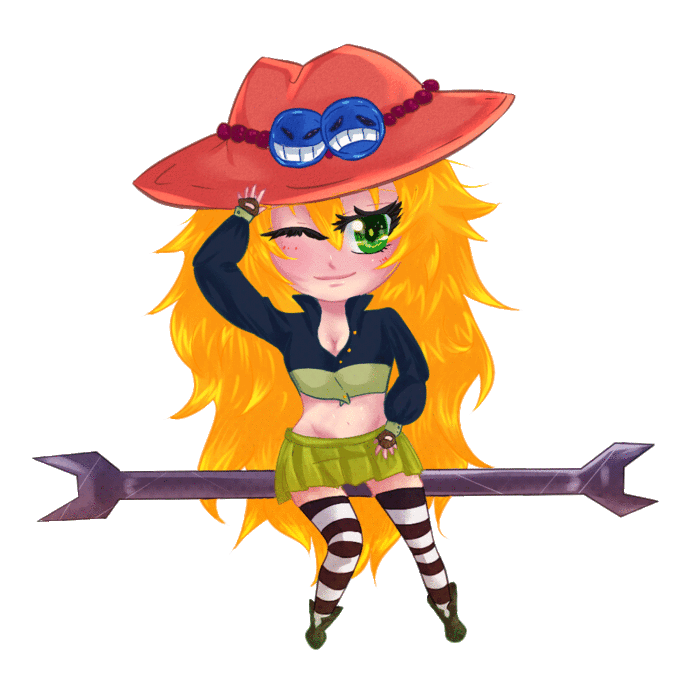 chibi_witch_and_lame_animation_by_mowwiie-d4si9o5 (700x700, 1080Kb)