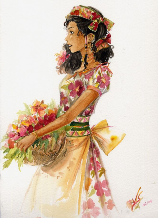 The_Creol_Florist_by_Vassantha (508x700, 303Kb)