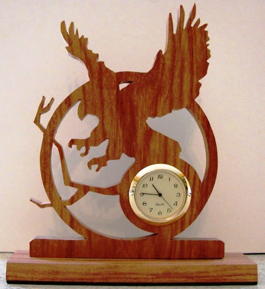 2nd eagle clock (515x563, 78Kb)