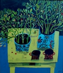  Green table. A limited edition print (50 copies in total) (597x700, 309Kb)