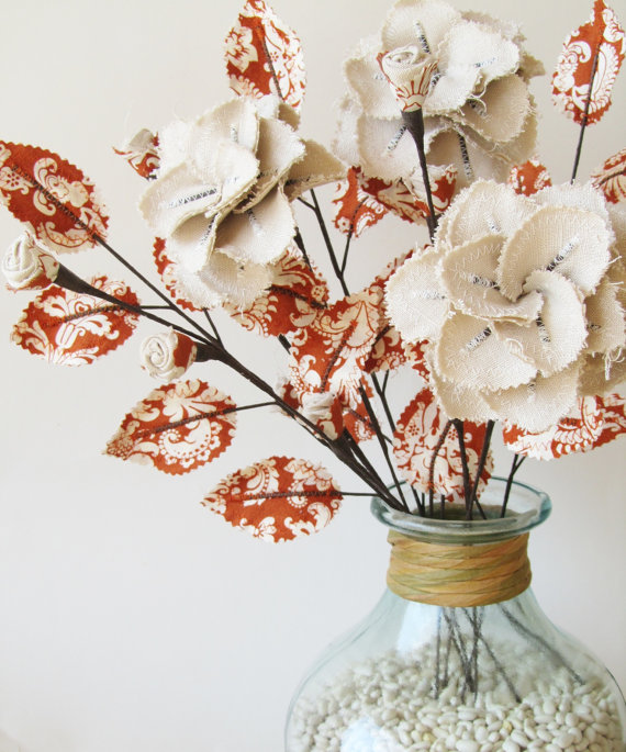 Текстильные цветы и веточки на проволоке и декор вазы тканью (32) (570x685, 107Kb)