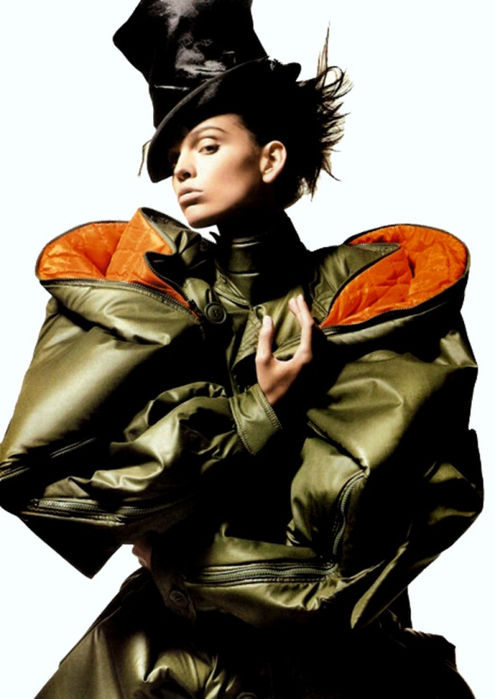 John Galliano. by Irving Penn (495x700, 237Kb)