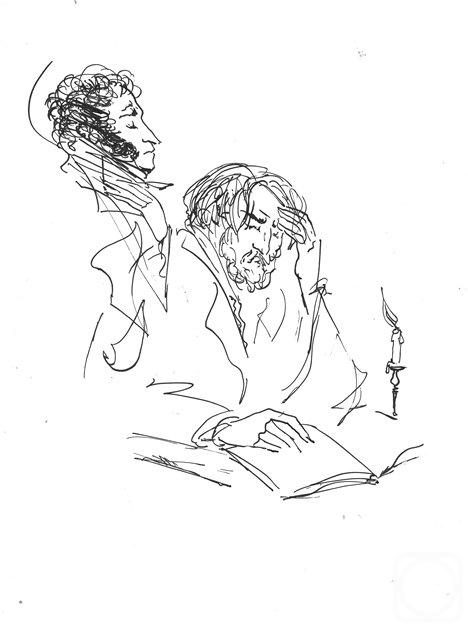 И.С. Тургенев вспоминает мимолетную встречу с А.С. Пушкиным. (468x972, 81Kb)