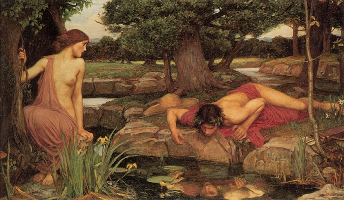 Waterhouse_Echo_and_Narcissus (700x407, 277Kb)