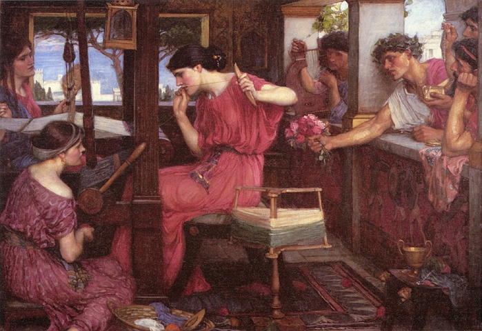 Waterhouse_Penelope_and_the_Suitors (700x480, 303Kb)