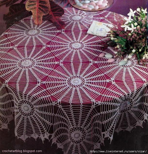 2 TabelCloth-Crochet Lace (610x631, 315Kb)