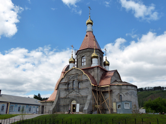 Свято успенский мужской монастырь красноярск фото