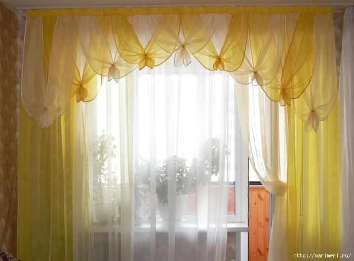 Ламбрекены для залы: фото красивых сочетаний с тюлем и шторами