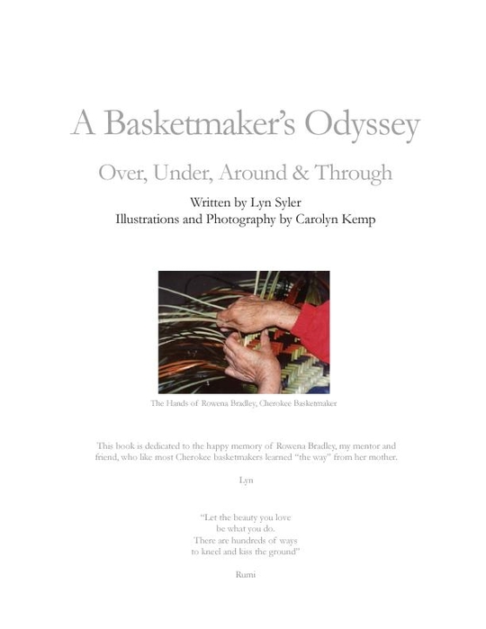 Lyn Syler - A Basketmaker's Odyssey. Over, Under, Around & Through. 24 Great Basket Patterns from Easy Beginner to More Challenging Advanced - 2007_3 (540x700, 71Kb)