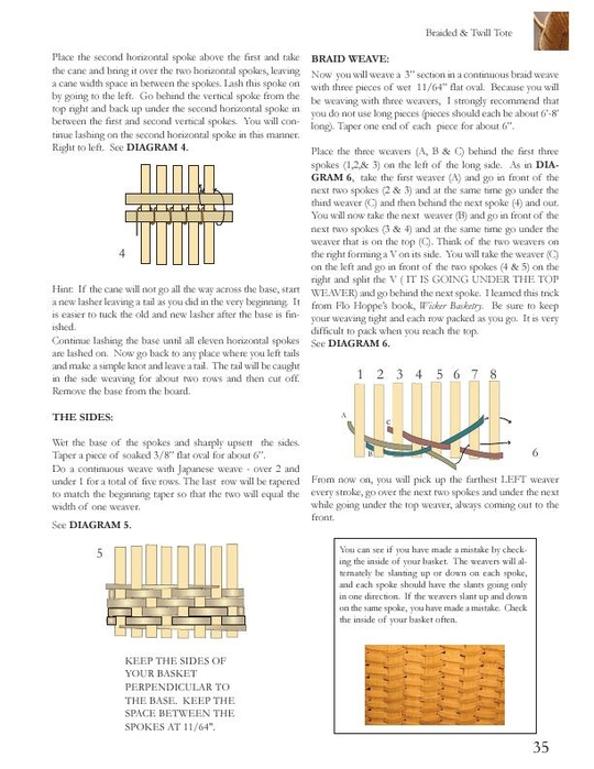 Lyn Syler - A Basketmaker's Odyssey. Over, Under, Around & Through. 24 Great Basket Patterns from Easy Beginner to More Challenging Advanced - 2007_37 (540x700, 191Kb)