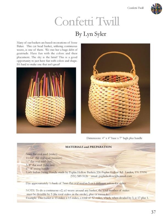 Lyn Syler - A Basketmaker's Odyssey. Over, Under, Around & Through. 24 Great Basket Patterns from Easy Beginner to More Challenging Advanced - 2007_39 (540x700, 189Kb)