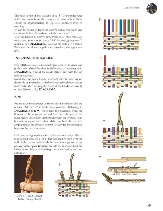 Lyn Syler - A Basketmaker's Odyssey. Over, Under, Around & Through. 24 Great Basket Patterns from Easy Beginner to More Challenging Advanced - 2007_41 (540x700, 170Kb)