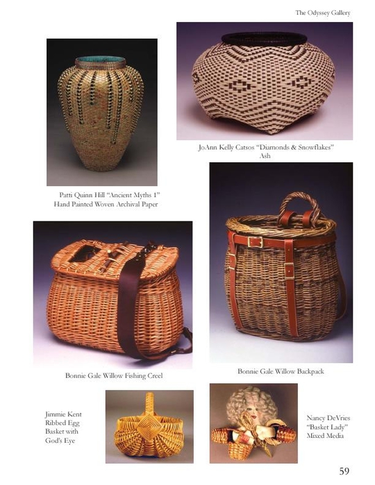 Lyn Syler - A Basketmaker's Odyssey. Over, Under, Around & Through. 24 Great Basket Patterns from Easy Beginner to More Challenging Advanced - 2007_53 (540x700, 197Kb)