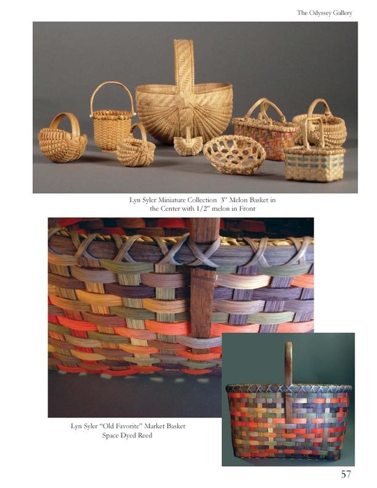 Lyn Syler - A Basketmaker's Odyssey. Over, Under, Around & Through. 24 Great Basket Patterns from Easy Beginner to More Challenging Advanced - 2007_61 (540x700, 190Kb)