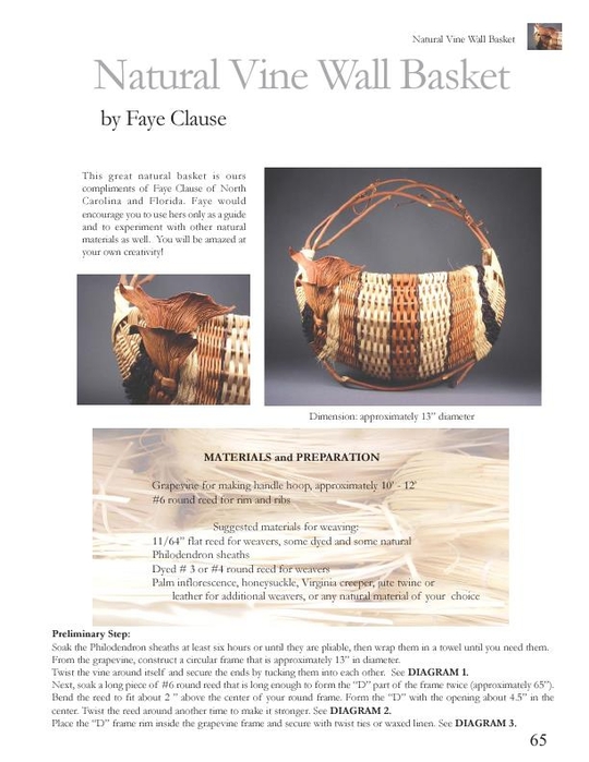 Lyn Syler - A Basketmaker's Odyssey. Over, Under, Around & Through. 24 Great Basket Patterns from Easy Beginner to More Challenging Advanced - 2007_67 (540x700, 185Kb)