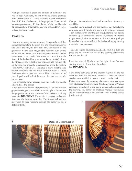 Lyn Syler - A Basketmaker's Odyssey. Over, Under, Around & Through. 24 Great Basket Patterns from Easy Beginner to More Challenging Advanced - 2007_69 (540x700, 206Kb)