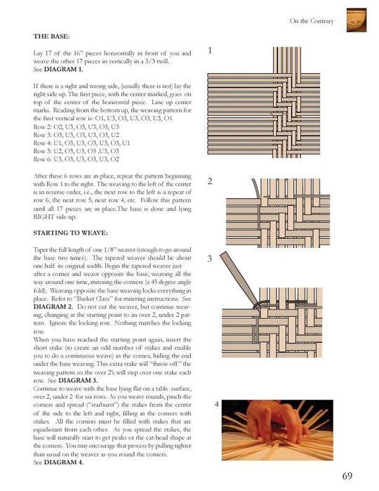 Lyn Syler - A Basketmaker's Odyssey. Over, Under, Around & Through. 24 Great Basket Patterns from Easy Beginner to More Challenging Advanced - 2007_71 (540x700, 181Kb)