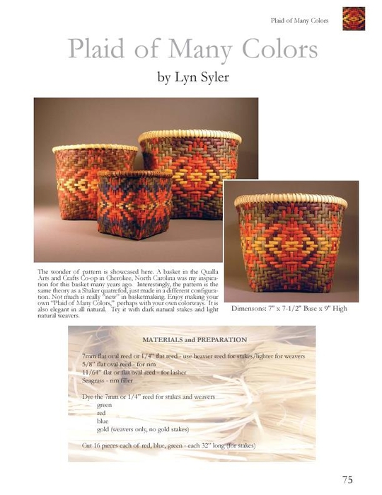 Lyn Syler - A Basketmaker's Odyssey. Over, Under, Around & Through. 24 Great Basket Patterns from Easy Beginner to More Challenging Advanced - 2007_77 (540x700, 176Kb)