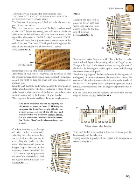 Lyn Syler - A Basketmaker's Odyssey. Over, Under, Around & Through. 24 Great Basket Patterns from Easy Beginner to More Challenging Advanced - 2007_95 (540x700, 195Kb)