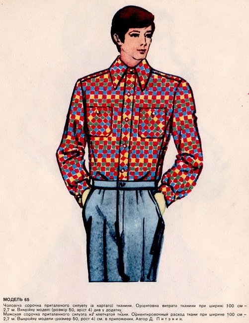 Мода 90 х рисунок