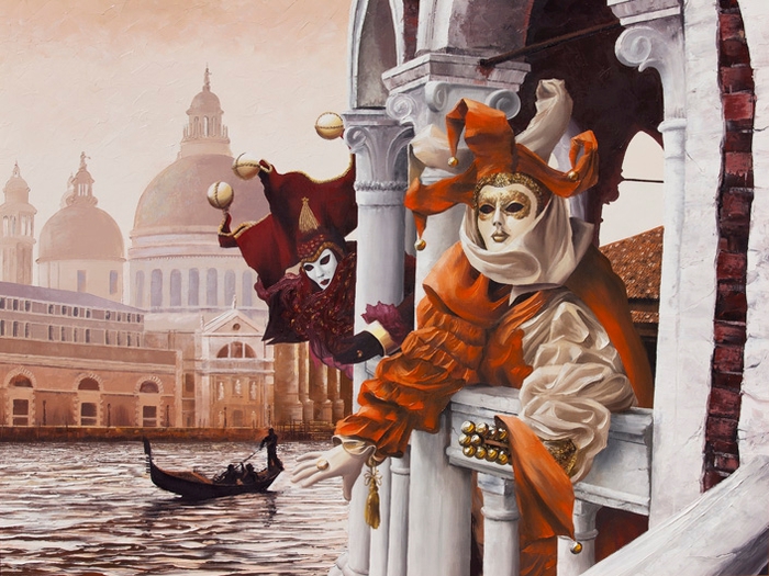 Carnivale de Venezia by Graham Denison (700x525, 306Kb)