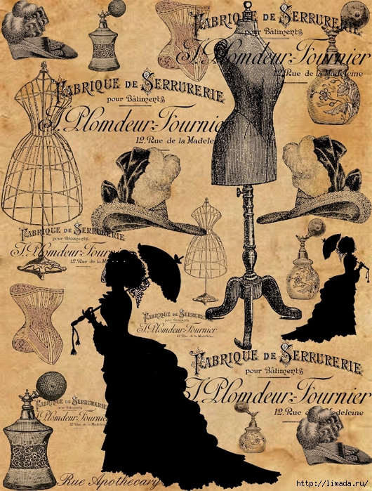 Rue Apothecary - Victorian Fashion Collage (530x700, 401Kb)