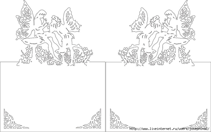 The Art of Kirigami ANGEL PLAYING THE FLUTE (700x439, 119Kb)