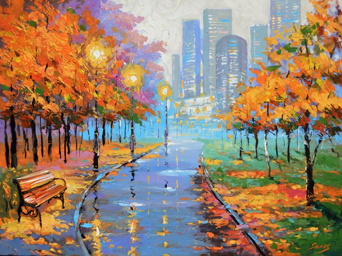 autumn_in_the_big_city_by_spirosart-d6ajhxw (689x516, 446Kb)