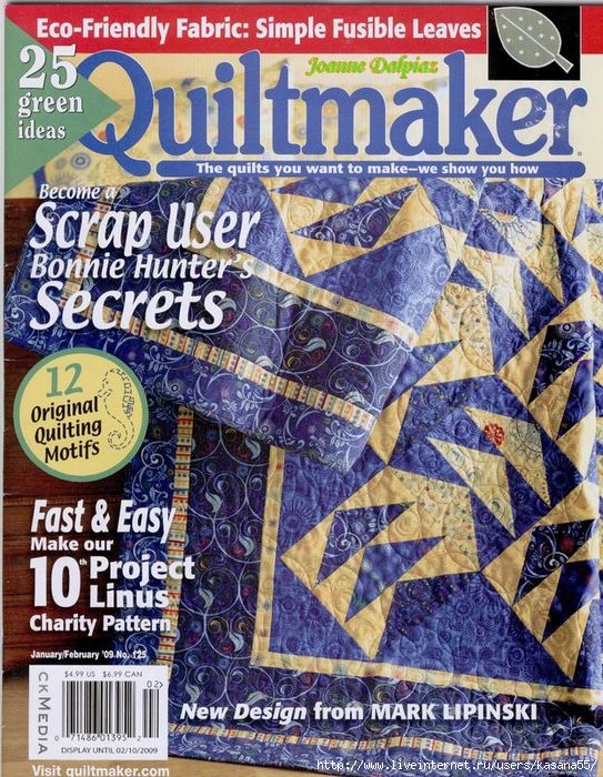 Quiltmaker 125  Jan.-Feb. '09 (543x700, 330Kb)