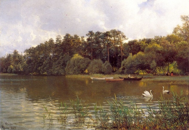 Skogsvann Med Svaner (633x434, 316Kb)