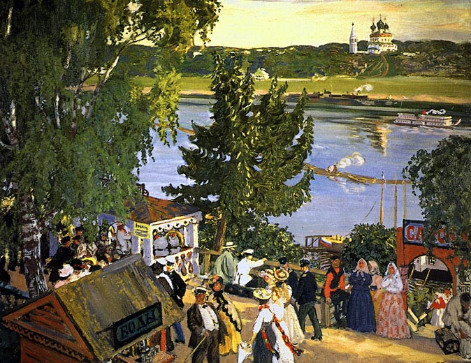 Kustodiev_promenade_Volga (674x520, 503Kb)