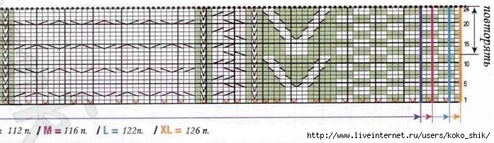Жакет узорами 1б (700x202, 142Kb)