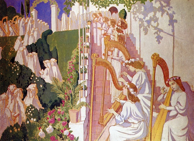 Procession de Fete Dieu, 1904 (633x461, 410Kb)