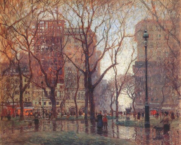 paul-cornoyer-rainy-day-in-madison-square (600x480, 348Kb)