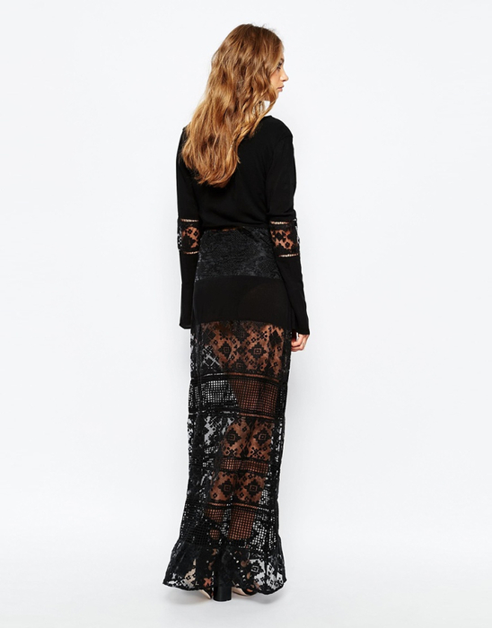Черное платье макси с длинными рукавами Stevie May San Antonio-1 (548x700, 150Kb)