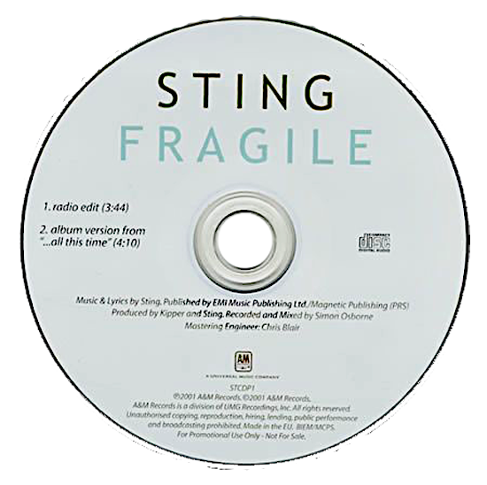 Sting fragile перевод. Sting fragile. Fragile Sting album. Sting российский диск 90. Фото группы Sting - fragile.