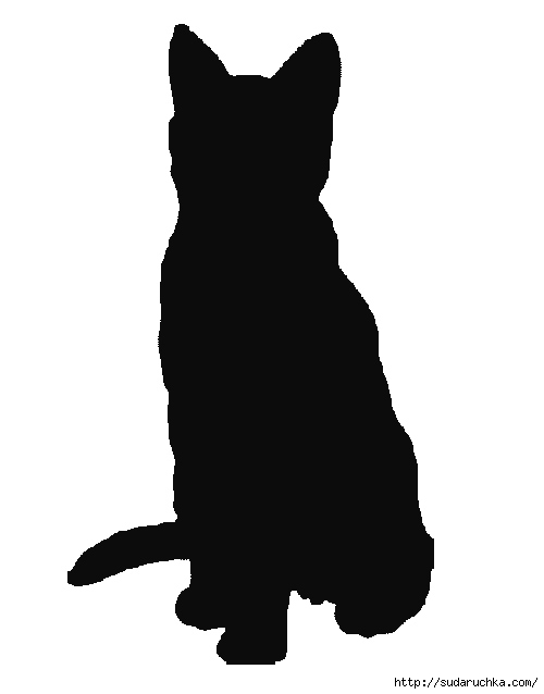 Трафареты кошек. Обсуждение на LiveInternet - Российский Сервис Онлайн-Дневников