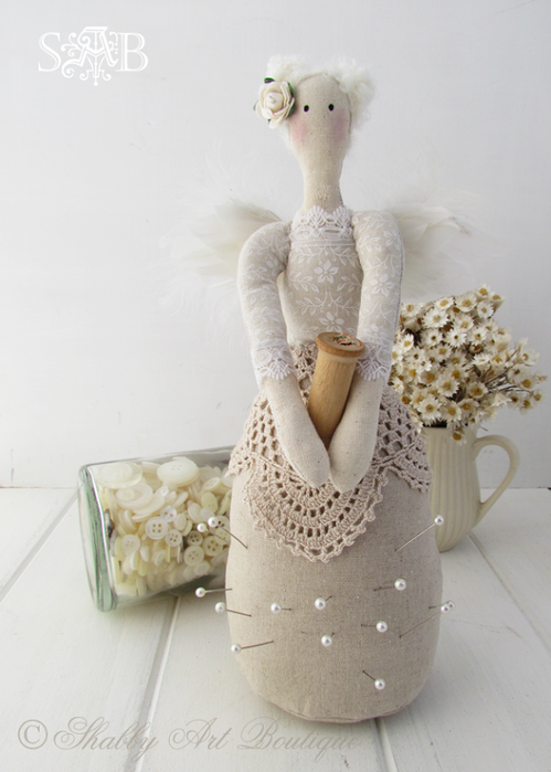 Shabby Art Boutique Pin Cushion Angel 4_thumb[5] (499x700, 437Kb)