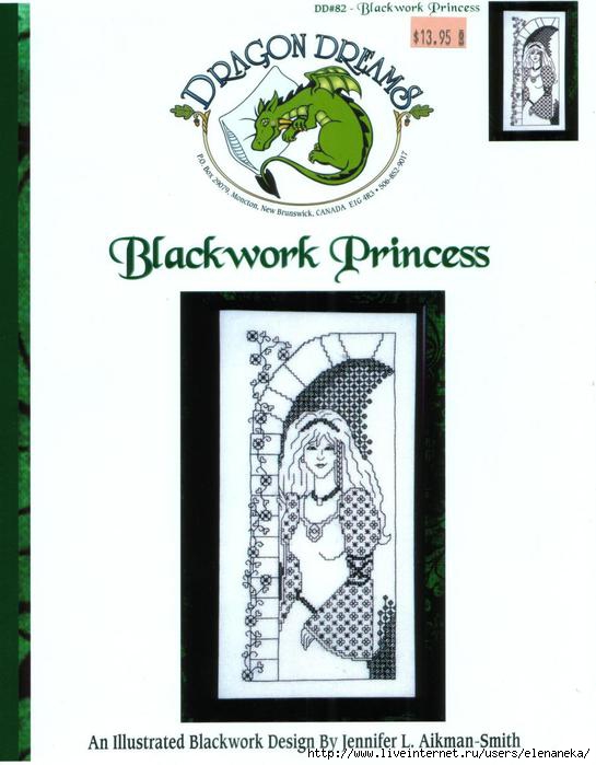 DD_Blackwork Princess (545x700, 145Kb)