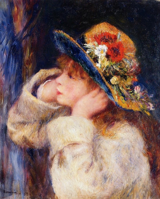 Young-Girl-in-a-Hat-Decorated-with-Wildflowers-1880 (562x700, 363Kb)