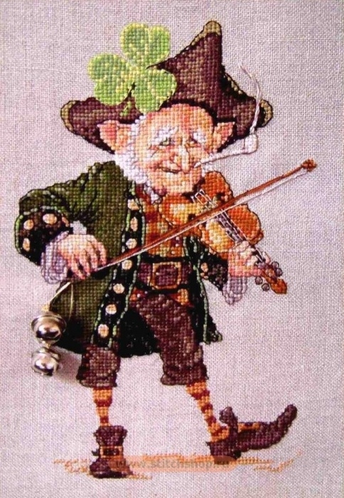 Stitchart-The-Shamrock-Fiddler0 (484x700, 325Kb)