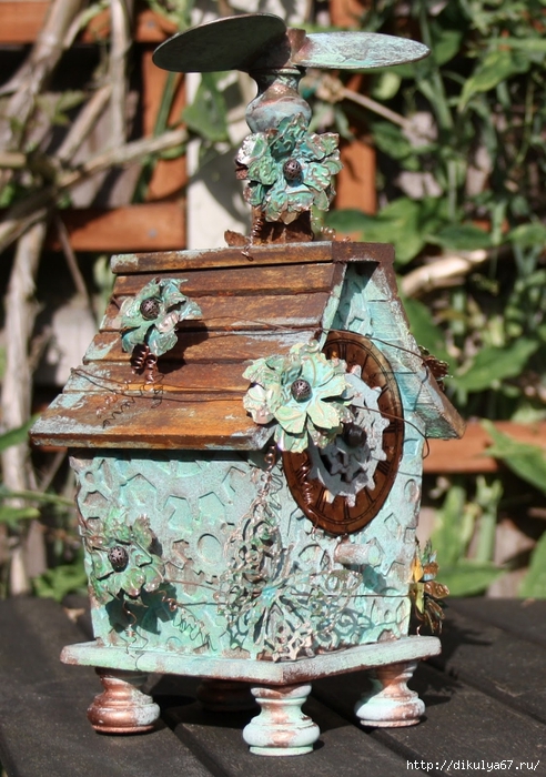 steampunk birdhouse left side (492x700, 315Kb)