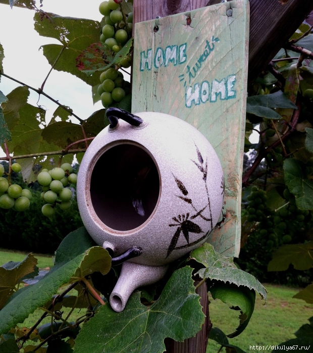 Teapot bird house (620x700, 363Kb)