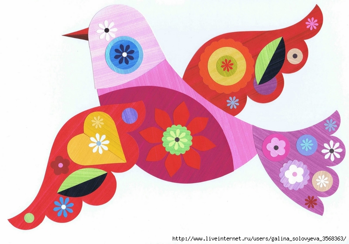 festive bird pink2 (700x489, 199Kb)